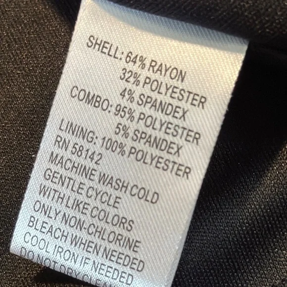 Maggy London Black and White A-line Midi Dress - Picture 12 of 12